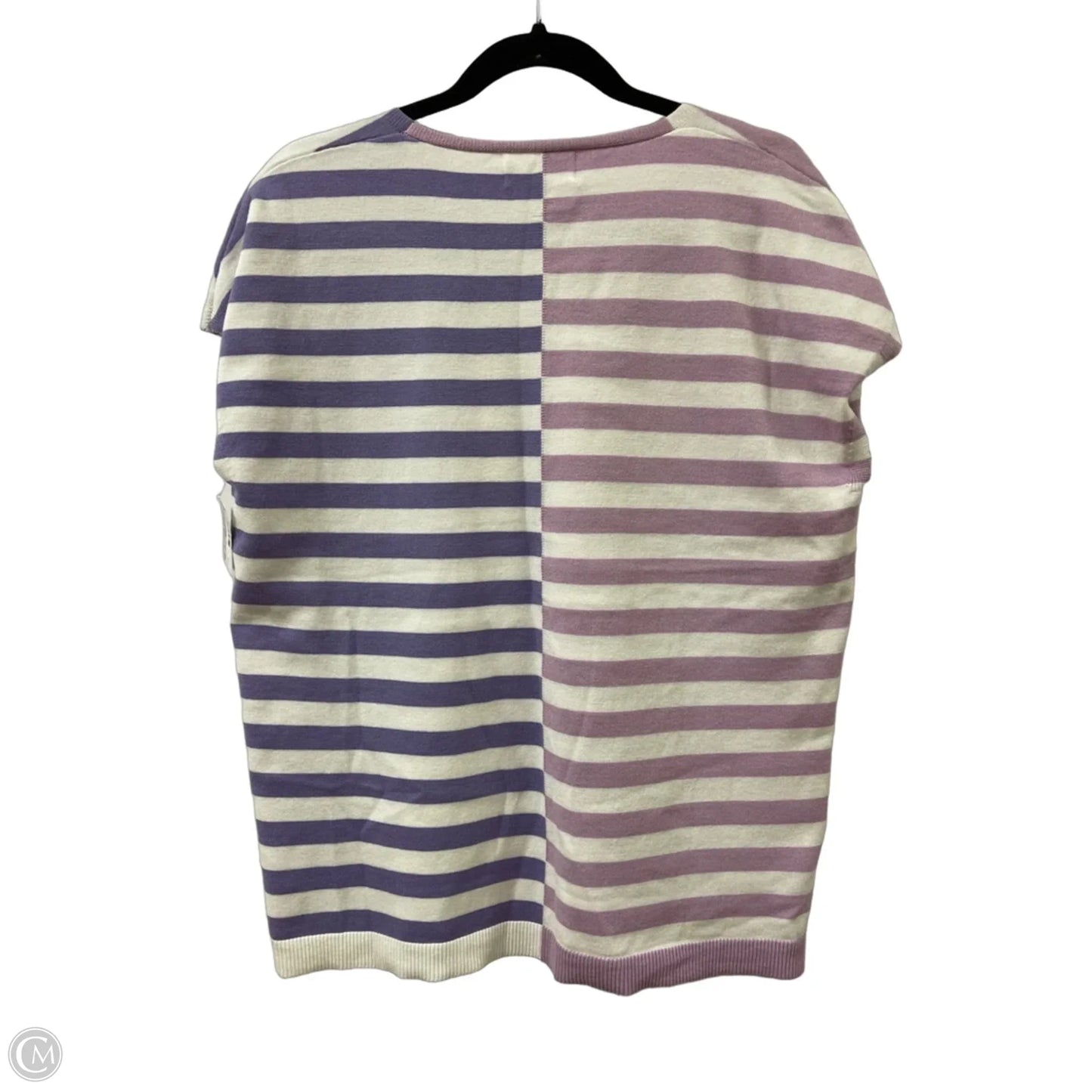 Sweater Short Sleeve By First Love In Purple, Size: S