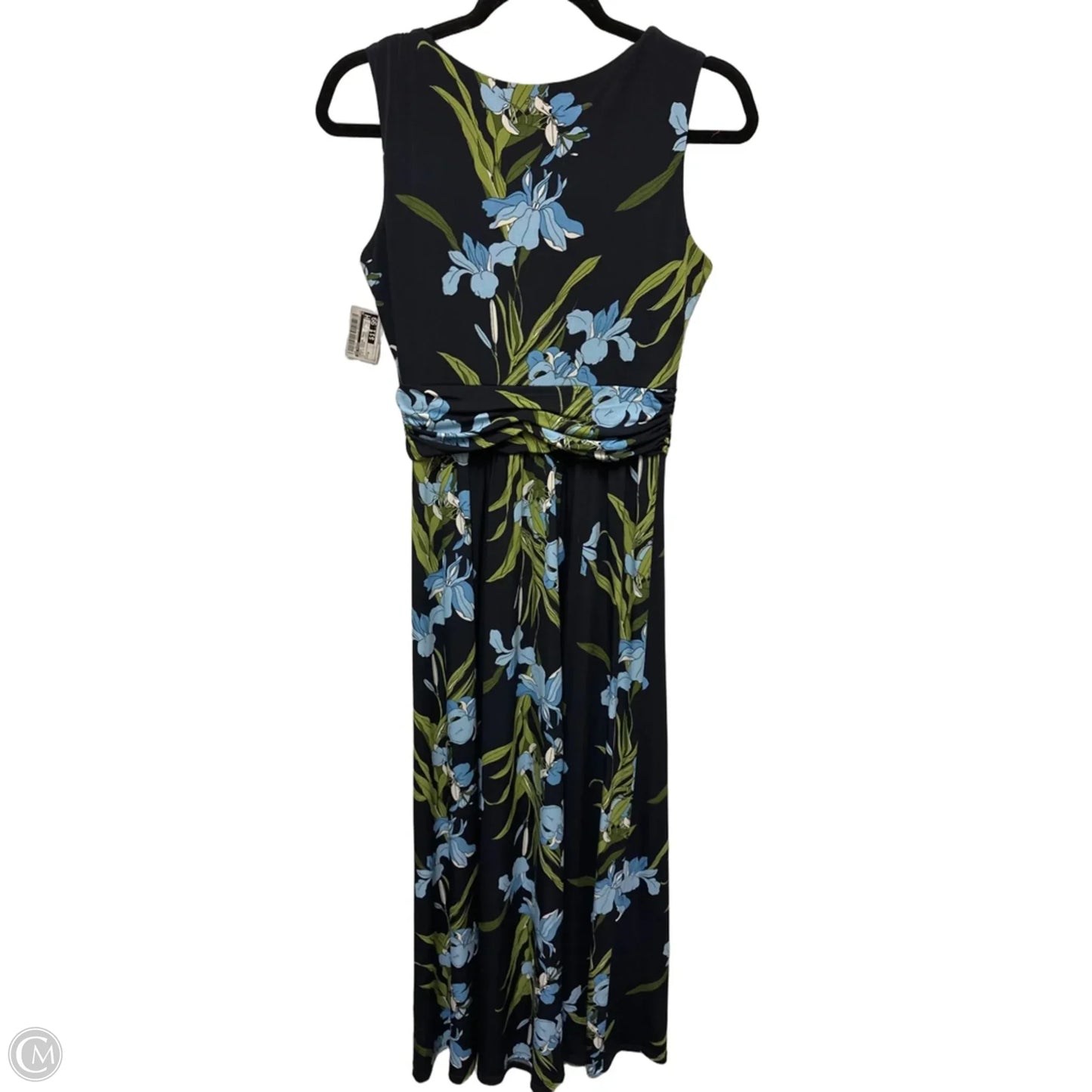 Dress Casual Maxi By En Focus In Blue & Green, Size: M