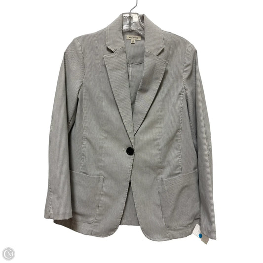 Blazer By Max Studio In Striped Pattern, Size: S