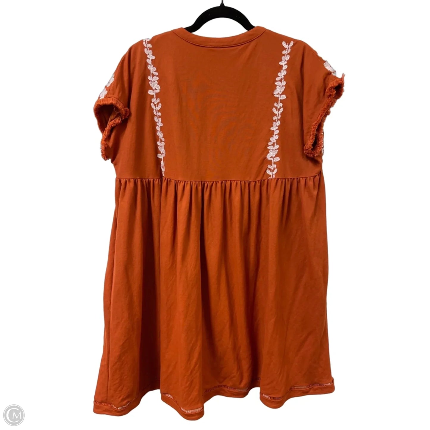 Dress Casual Short By J.marie In Orange, Size: L