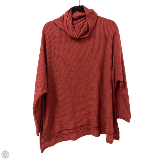 Sweater By Clothes Mentor In Orange, Size: Xl