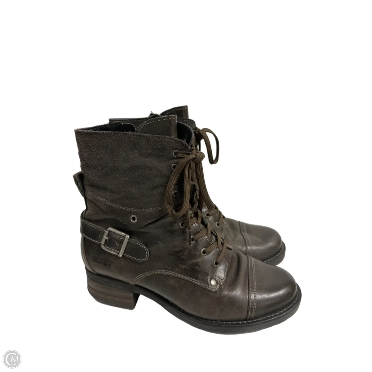 Boots Combat By Taos In Brown, Size: 10