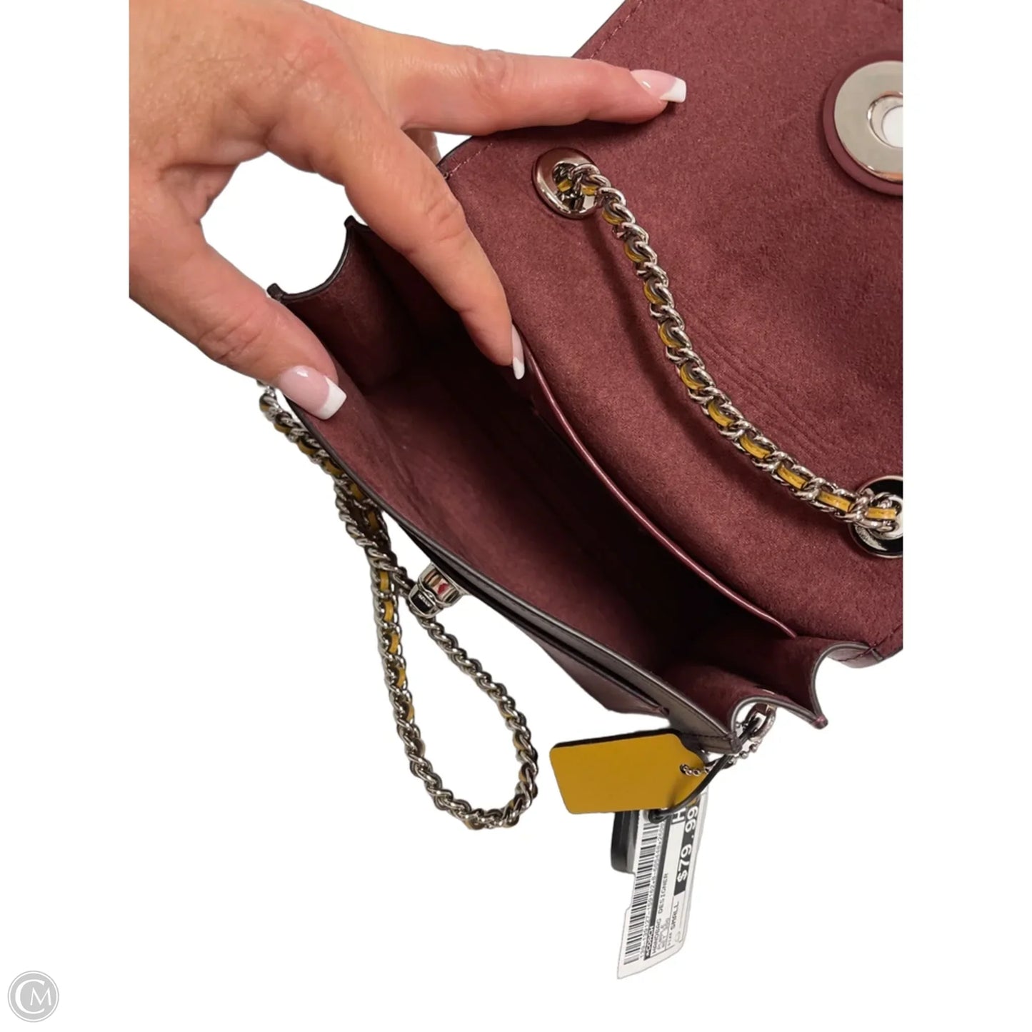 Handbag Designer By Coach, Size: Small
