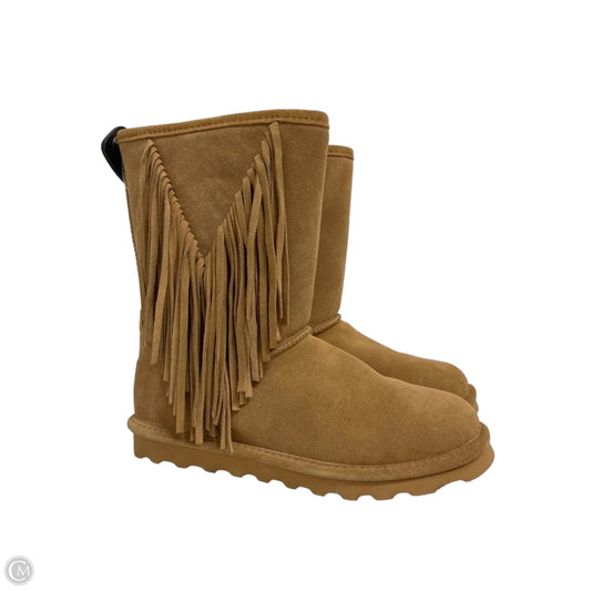 Boots Snow By Bearpaw In Tan, Size: 11
