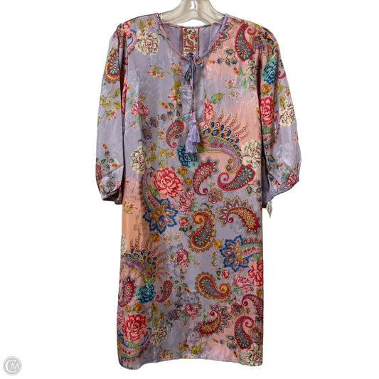 Dress Designer By Johnny Was In Purple, Size: S
