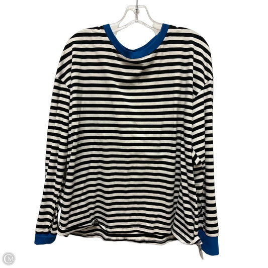Top Long Sleeve By Clothes Mentor In Striped Pattern, Size: Xl