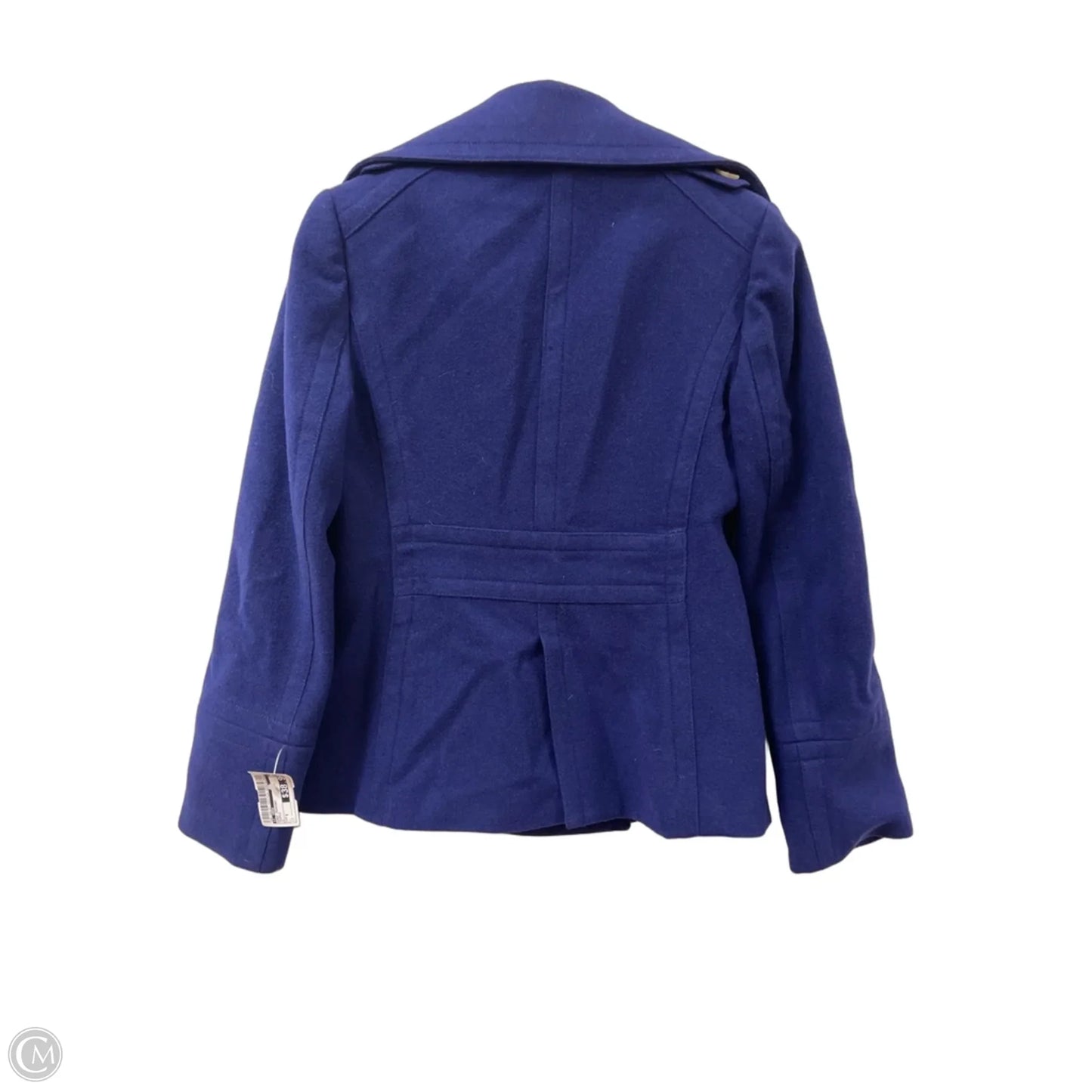 Coat Peacoat By J. Crew In Purple, Size: S