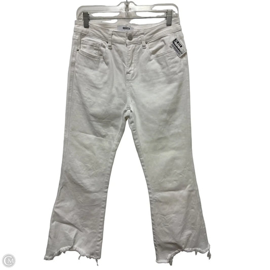 Jeans Flared By Mica In White, Size: 6