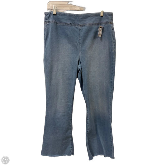 Jeans Flared By We The Free In Blue Denim, Size: 12