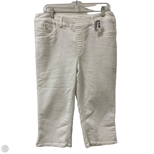 Capris By West Bound In White, Size: 12
