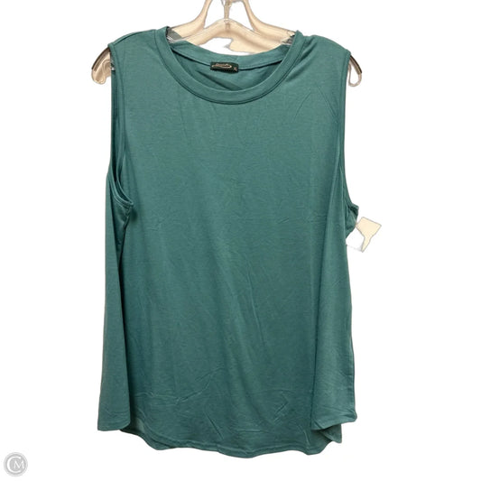 Tunic Sleeveless By Ofeefan In Green, Size: Xl