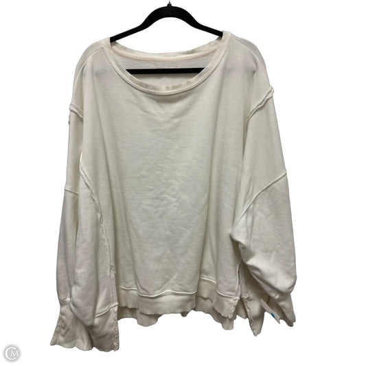 Sweatshirt Crewneck By We The Free In White, Size: L