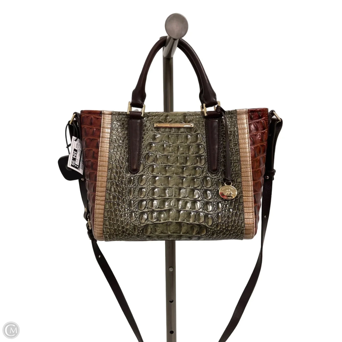 Handbag Designer By Brahmin, Size: Medium