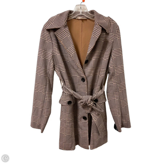 Coat Other By Solitaire In Plaid Pattern, Size: M