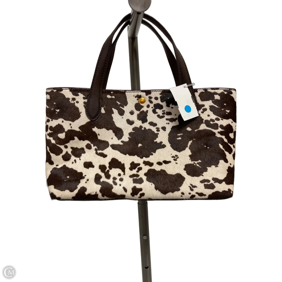 Handbag Leather By Clothes Mentor, Size: Medium