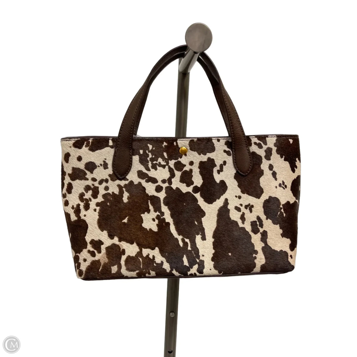 Handbag Leather By Clothes Mentor, Size: Medium