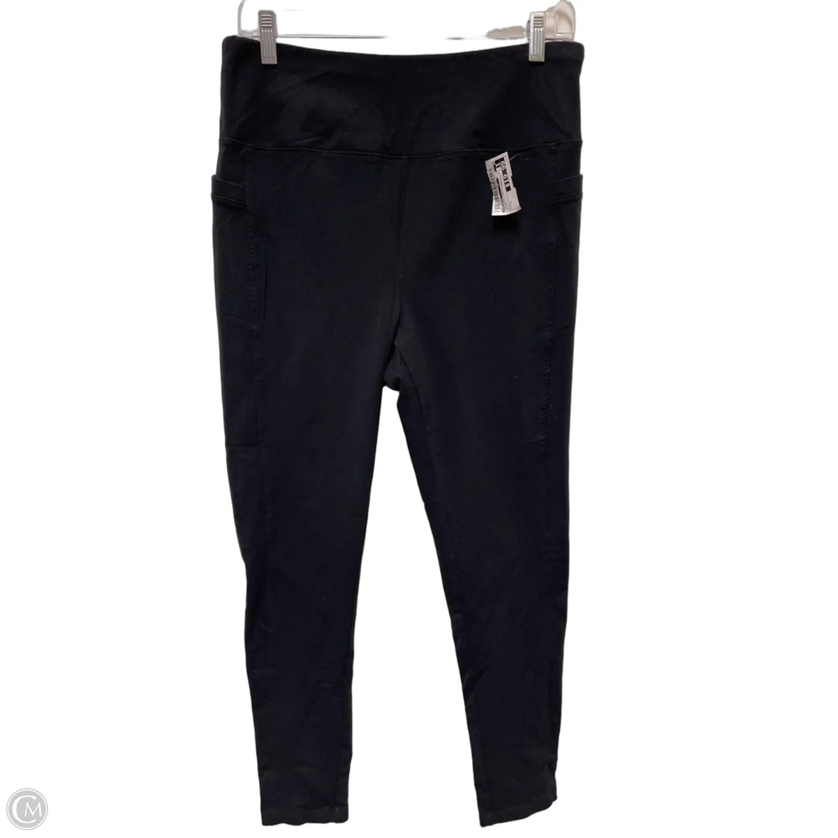 Athletic Pants By Talbots In Black, Size: L