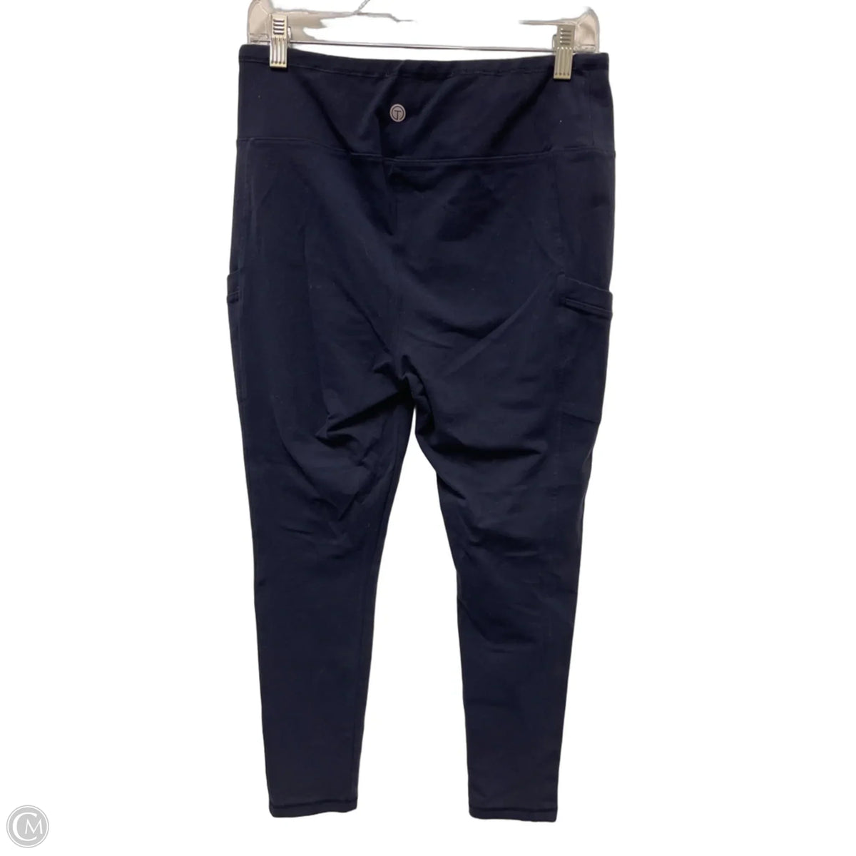 Athletic Pants By Talbots In Navy, Size: L