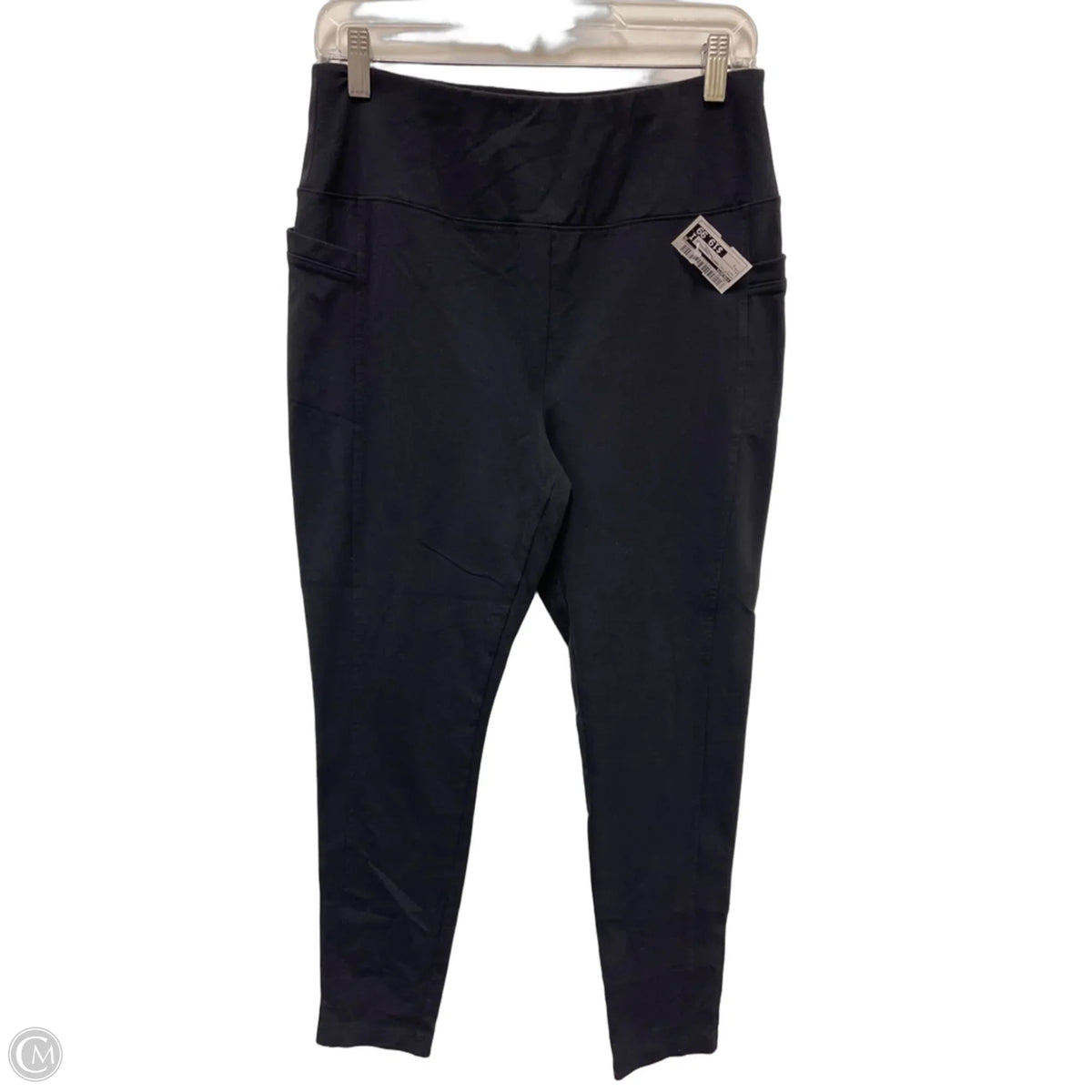 Athletic Pants By Talbots In Navy, Size: L