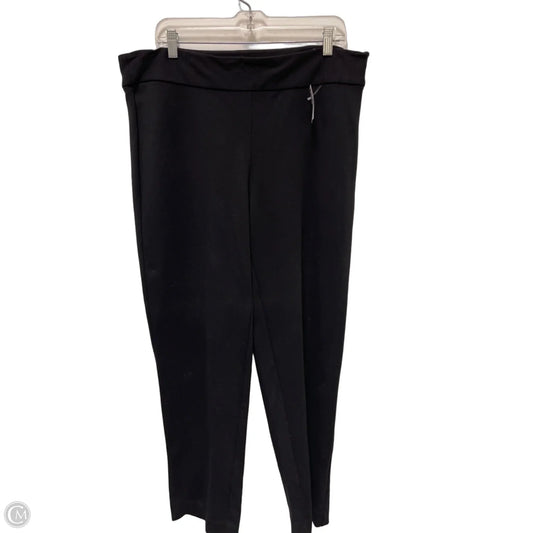Pants Dress By Peck And Peck In Black, Size: 16