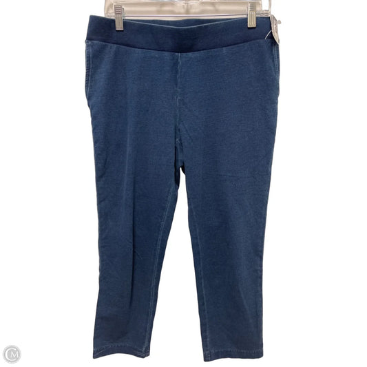 Pants Cropped By Pure Jill In Blue, Size: 6
