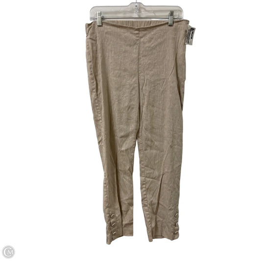 Pants Linen By J. Jill In Tan, Size: 4