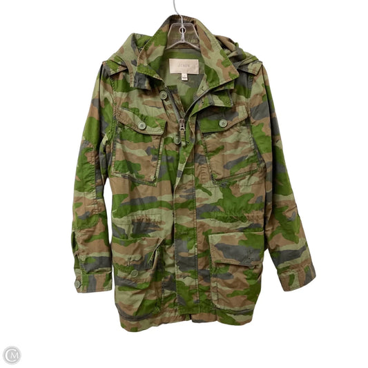 Jacket Utility By J. Crew In Camouflage Print, Size: S
