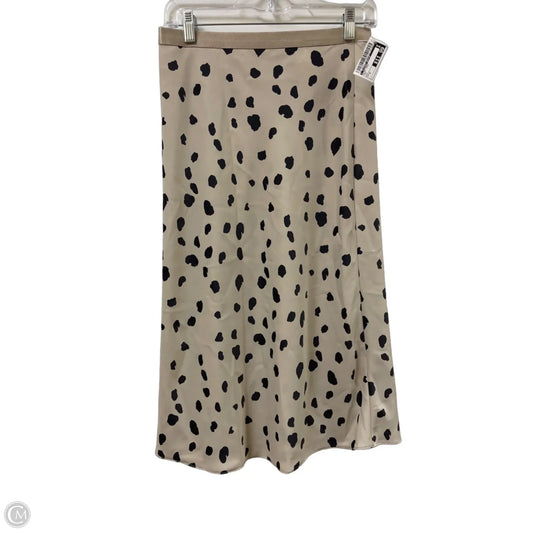 Skirt Midi By Clothes Mentor In Tan, Size: 2