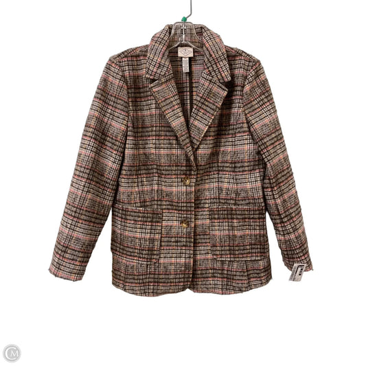 Blazer By St Johns Bay In Plaid Pattern, Size: M