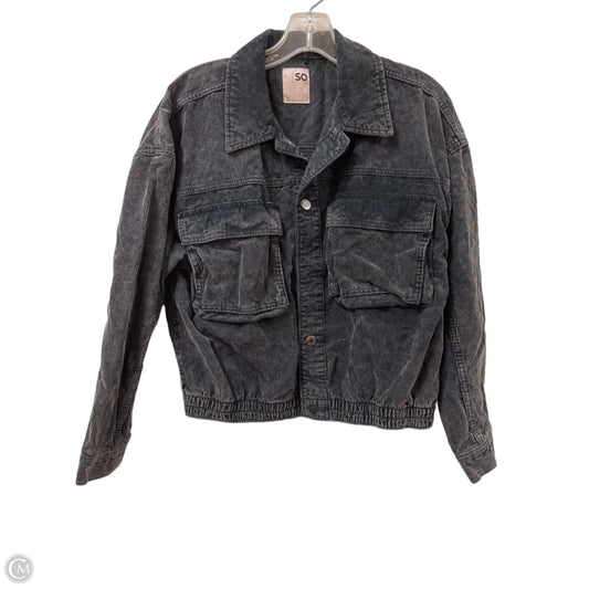 Jacket Moto By So In Black, Size: M