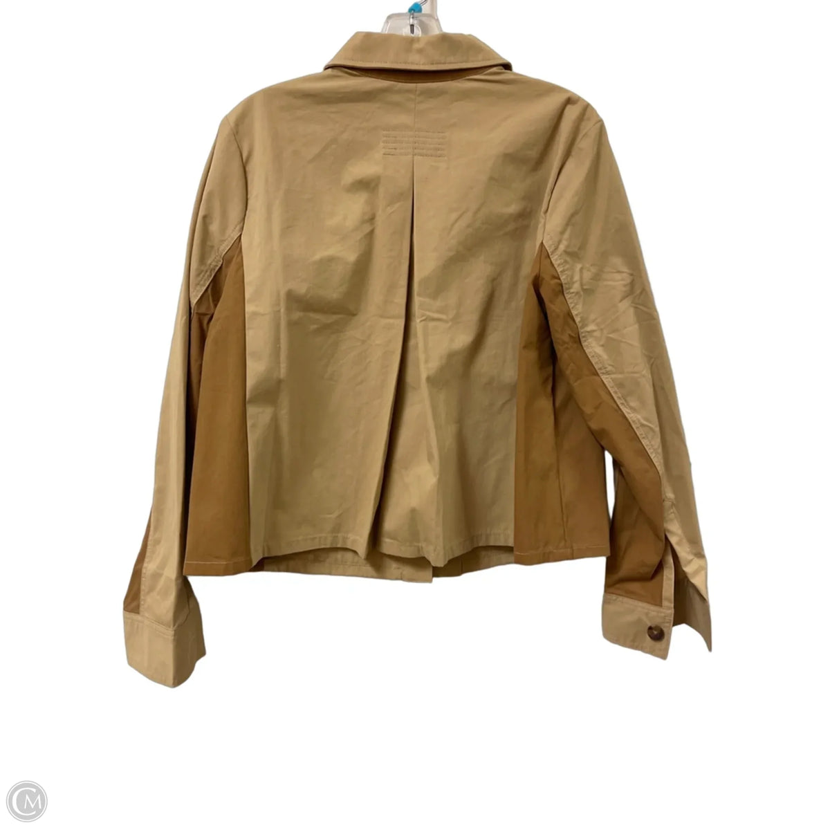 Jacket Shirt By Cabi In Tan, Size: M