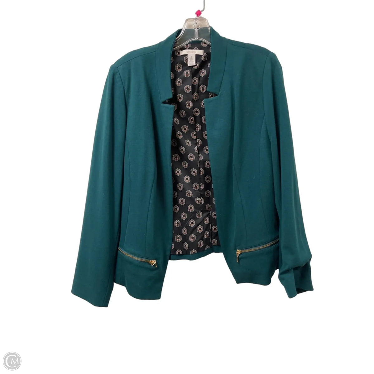 Blazer By Chicos In Green, Size: M