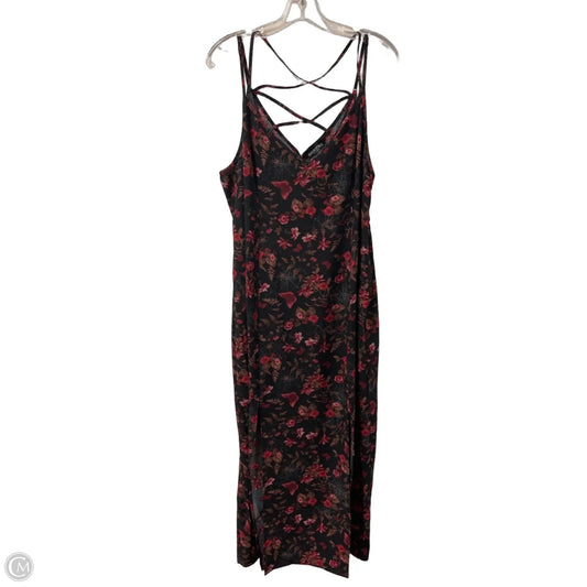 Dress Casual Maxi By Torrid In Black & Red, Size: 2x