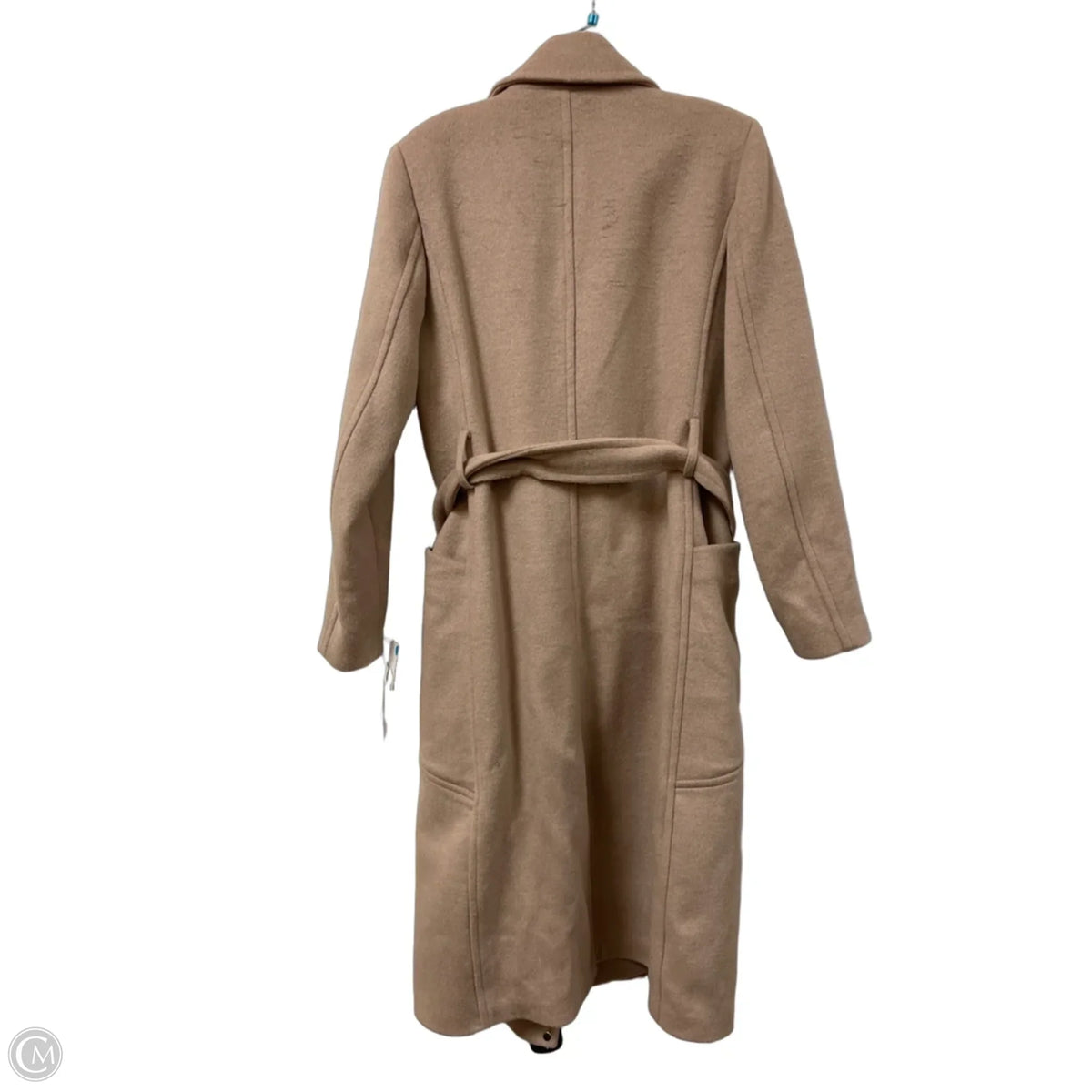 Coat Wool By Bernardo In Tortoise Shell Print, Size: M