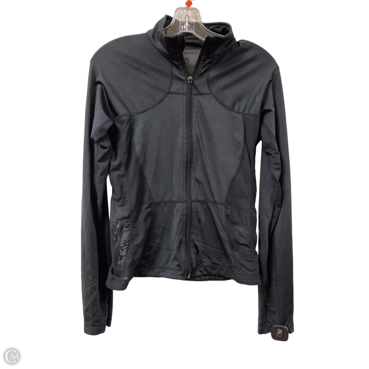 Athletic Jacket By Lululemon In Black, Size: S