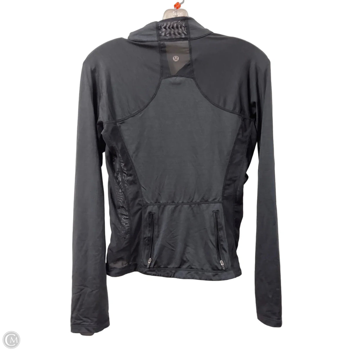 Athletic Jacket By Lululemon In Black, Size: S