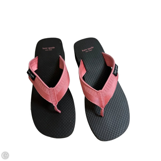 Sandals Designer By Kate Spade In Pink, Size: 8