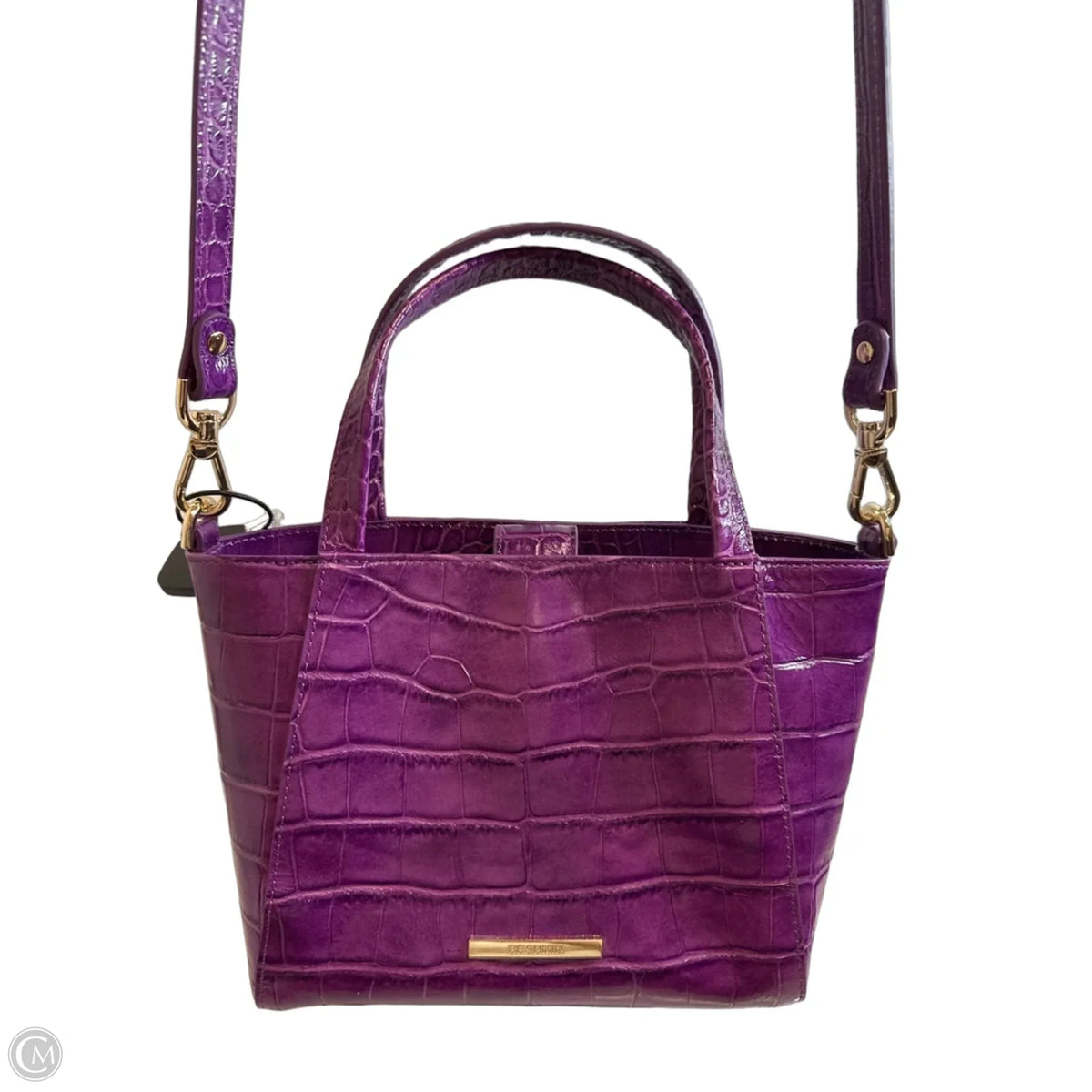 Handbag Designer By Brahmin, Size: Small