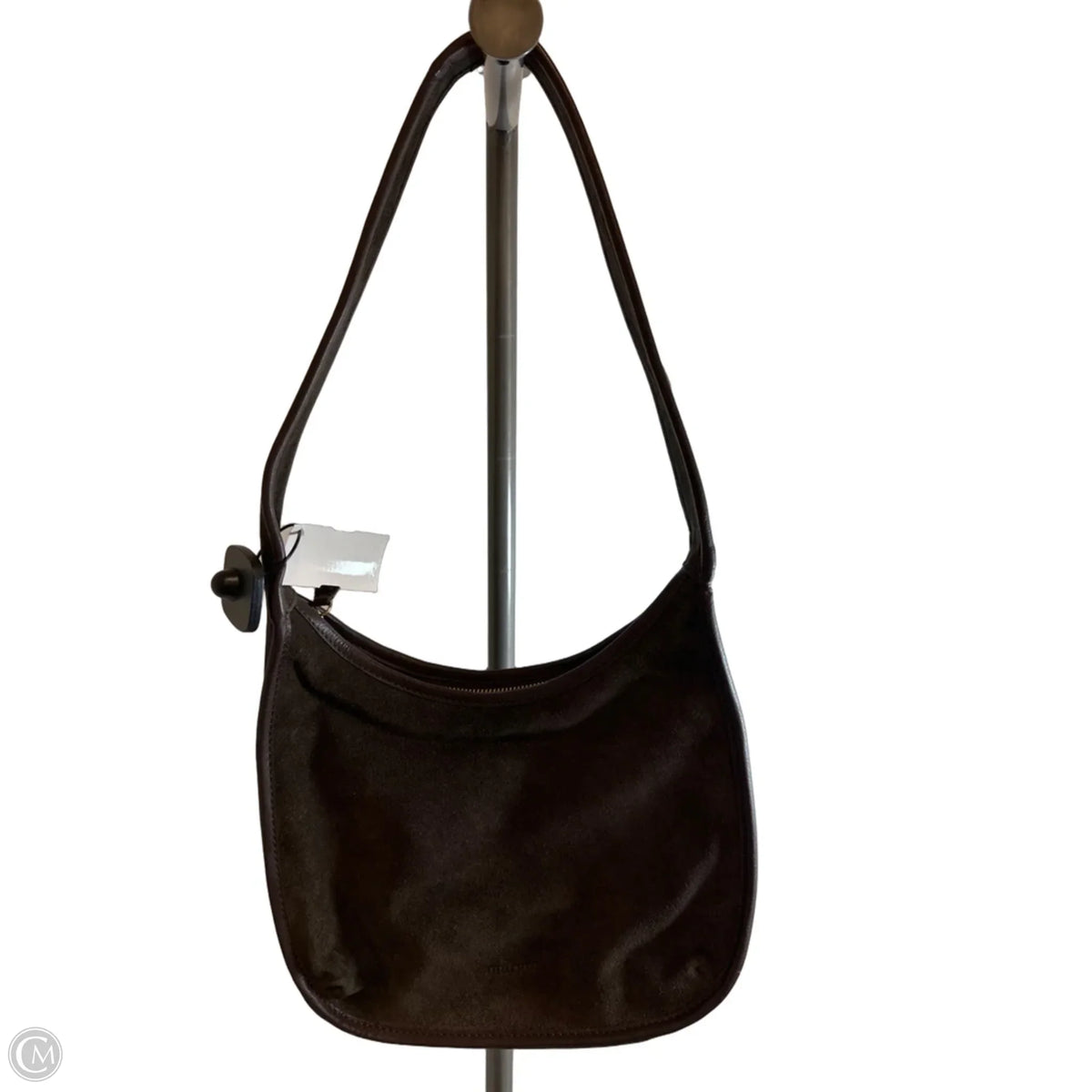 Handbag Leather By Margot, Size: Medium