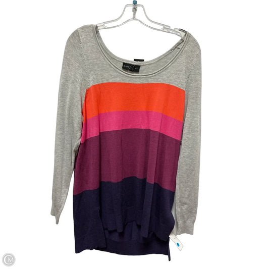 Sweater By Lane Bryant In Grey, Size: Xl