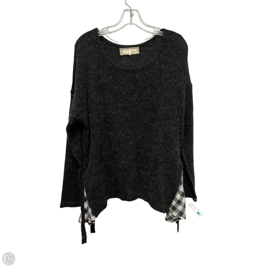 Sweater By Areve In Grey, Size: L