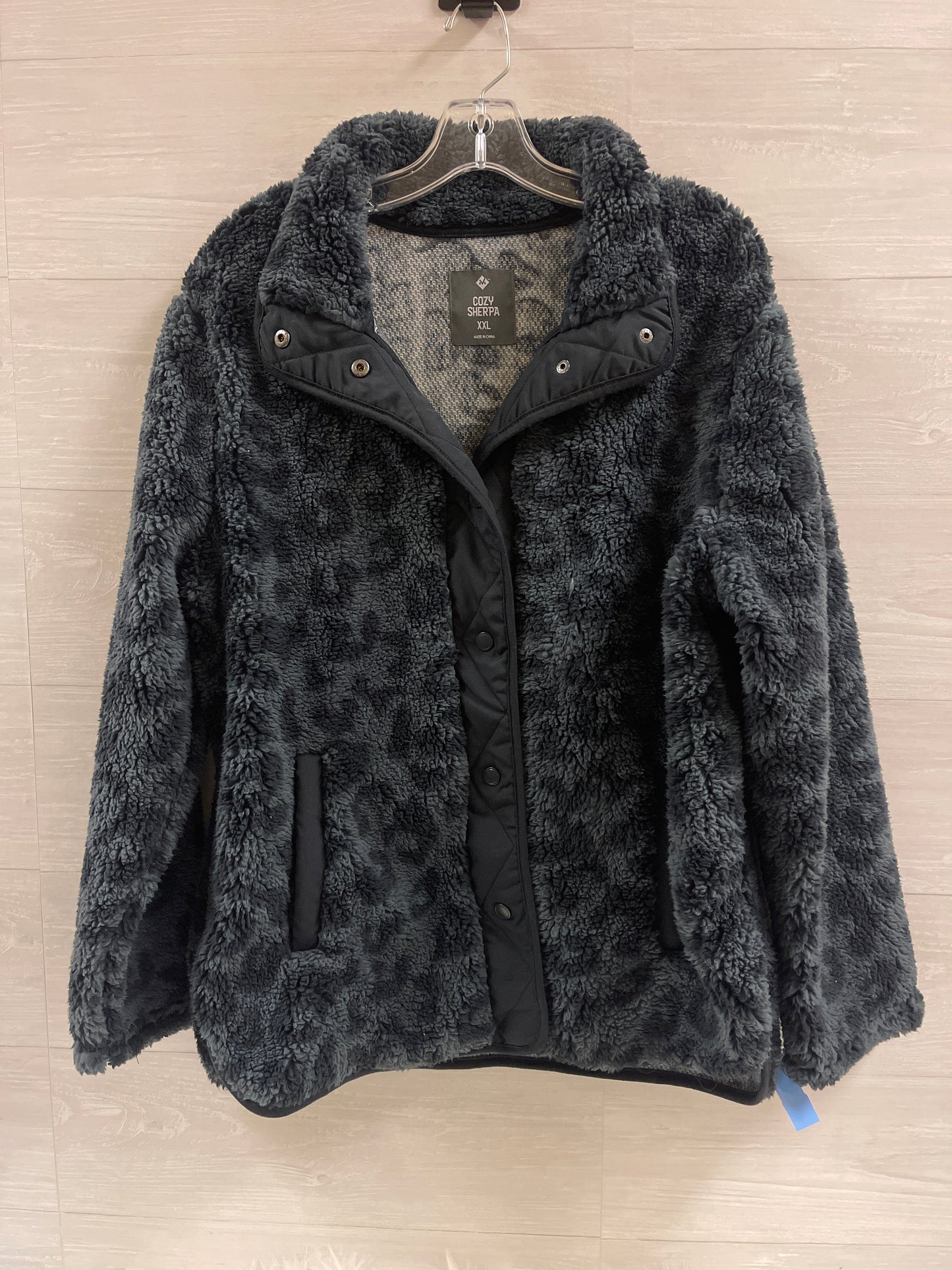 Jacket Faux Fur & Sherpa By Clothes Mentor  Size: 2x