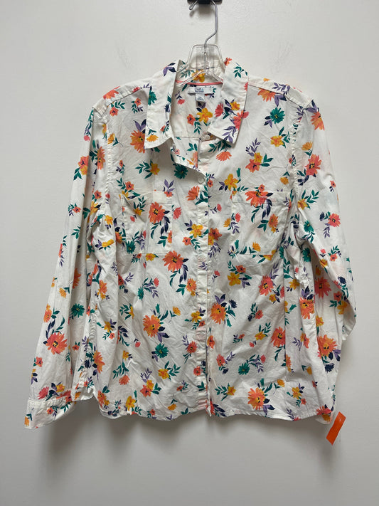 Blouse Long Sleeve By Croft And Barrow  Size: 2x