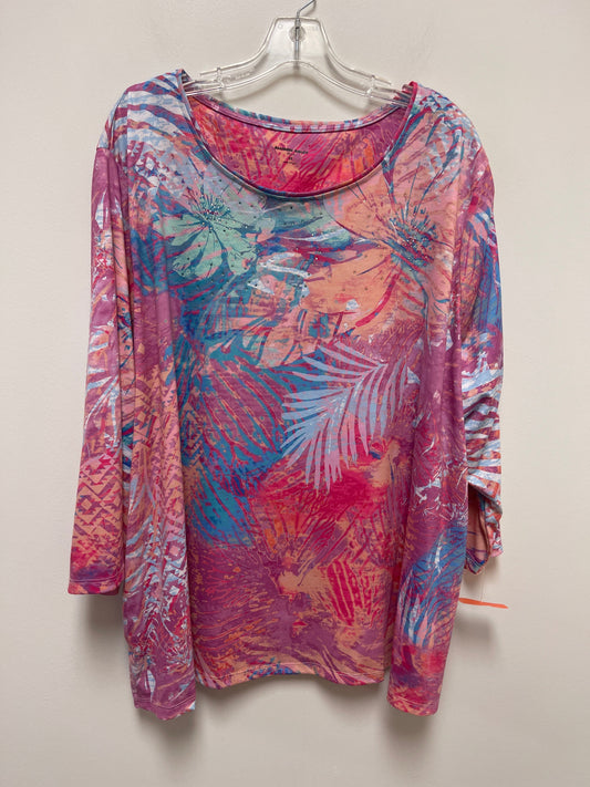 Top Long Sleeve By Allison Daley  Size: 3x