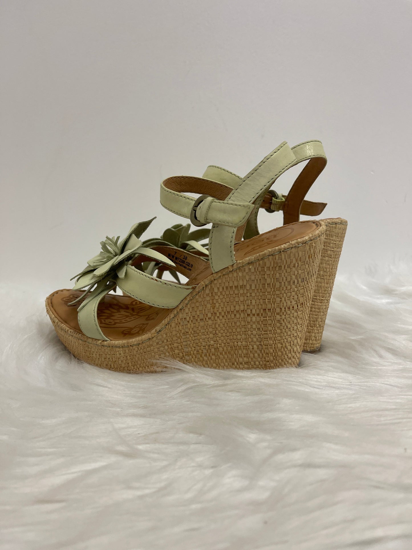Sandals Heels Wedge By Born  Size: 7
