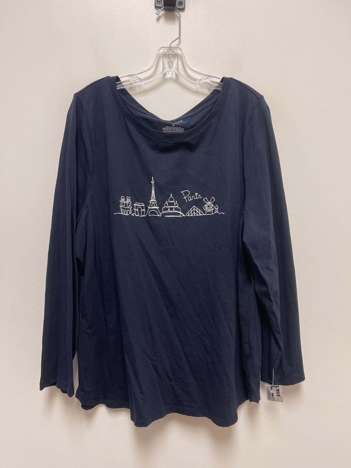 Top Long Sleeve By Talbots  Size: 3x