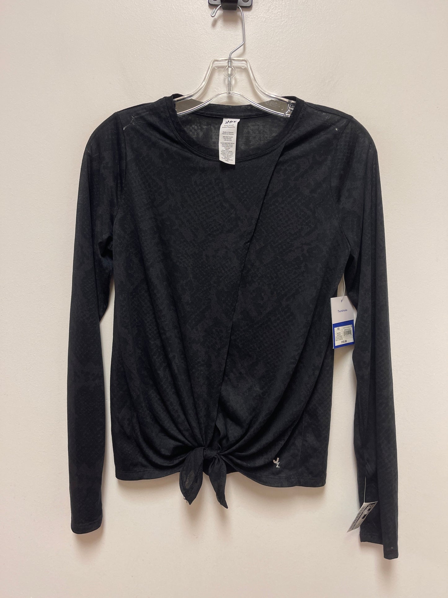 Athletic Top Long Sleeve Crewneck By Joy Lab  Size: Xs