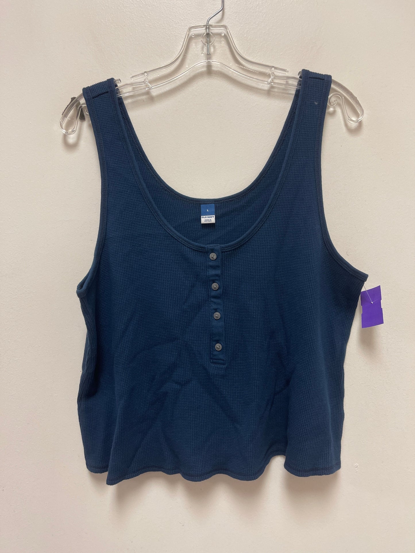 Top Sleeveless By Old Navy  Size: L