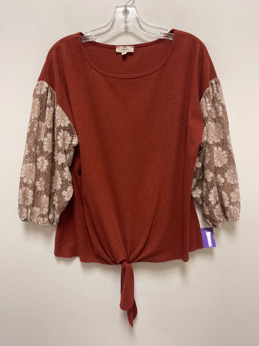 Top Long Sleeve By Entro  Size: S