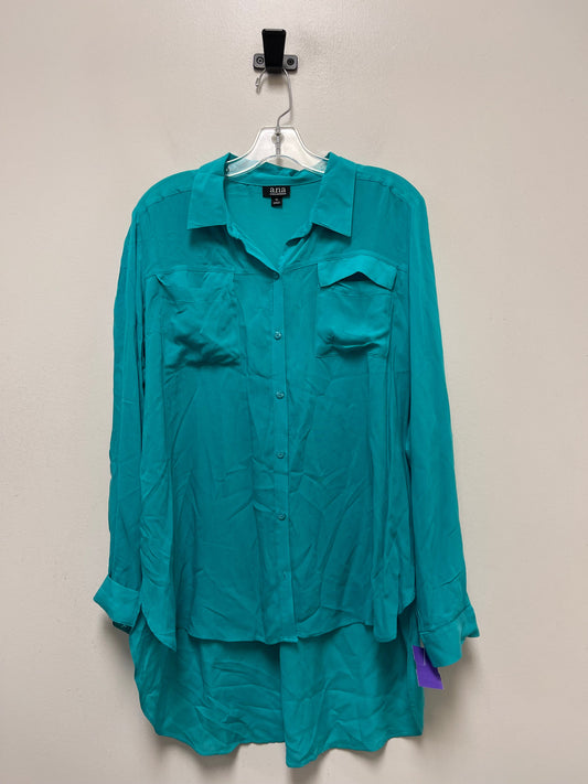Blouse Long Sleeve By Ana  Size: Xl